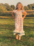 702 Pink Pinecone Maxi