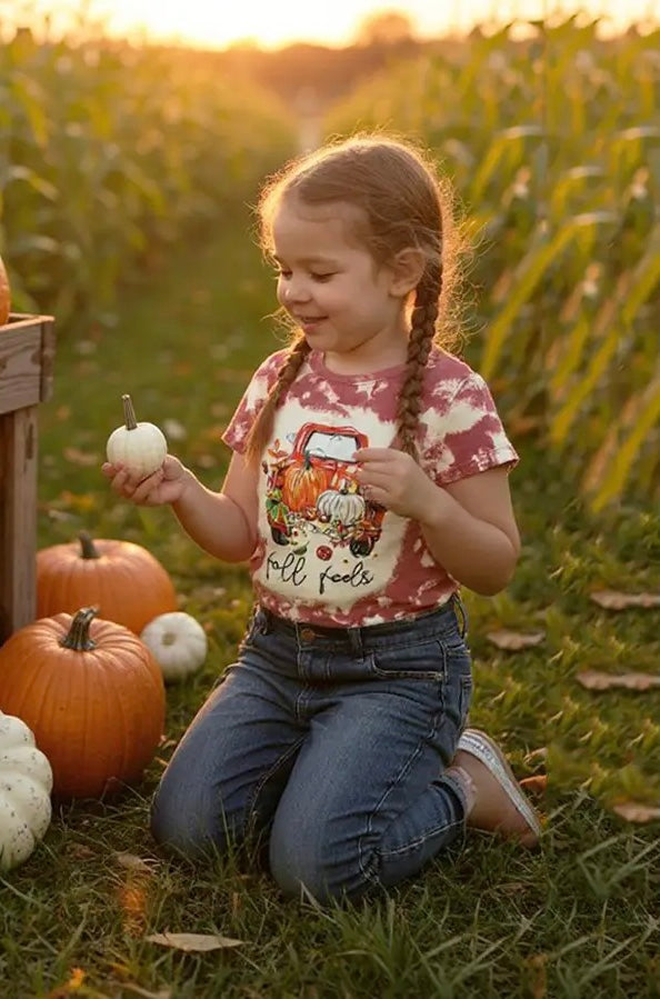 745 Fall Feels Pumpkin Tee