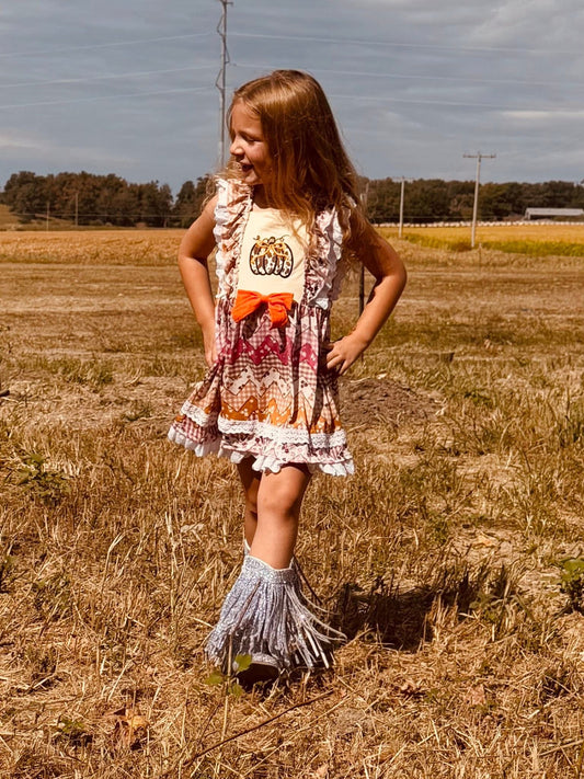 590 - Patch Work Pumpkin