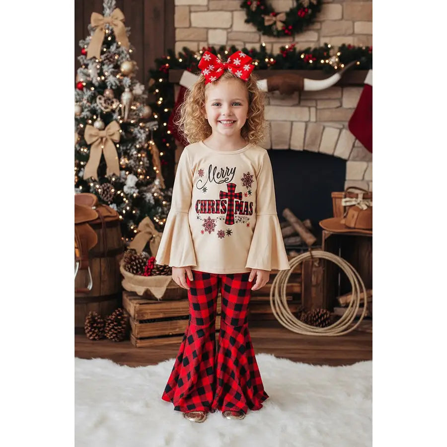 772 "Merry Christmas" Snowflake Bell Set
