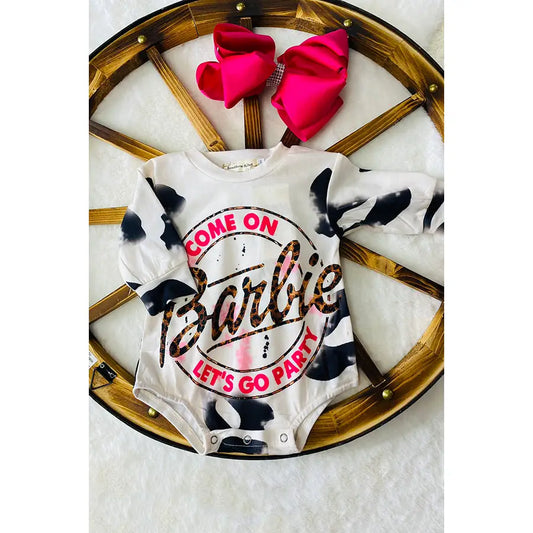 777 "Come on Barbie, Let's Go Party" Onesie
