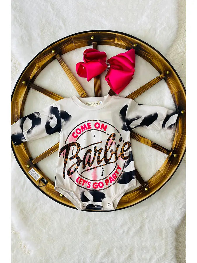 777 "Come on Barbie, Let's Go Party" Onesie