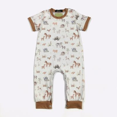 766 Mini Farm Romper