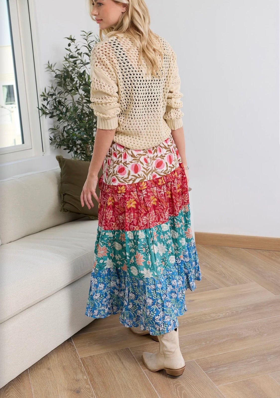 WMB857 Kismet Patchplay Skirt