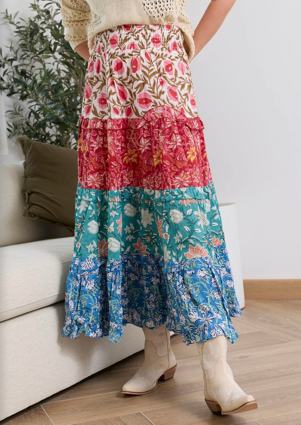 WMB857 Kismet Patchplay Skirt