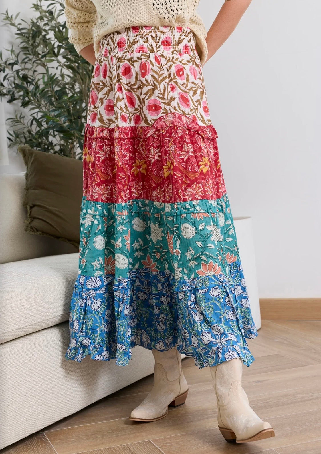 WMB857 Kismet Patchplay Skirt