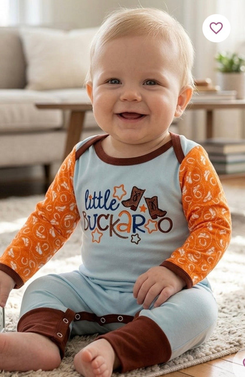 868 Little Buckaroo Romper