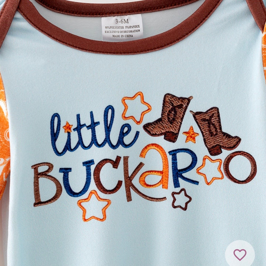 868 Little Buckaroo Romper