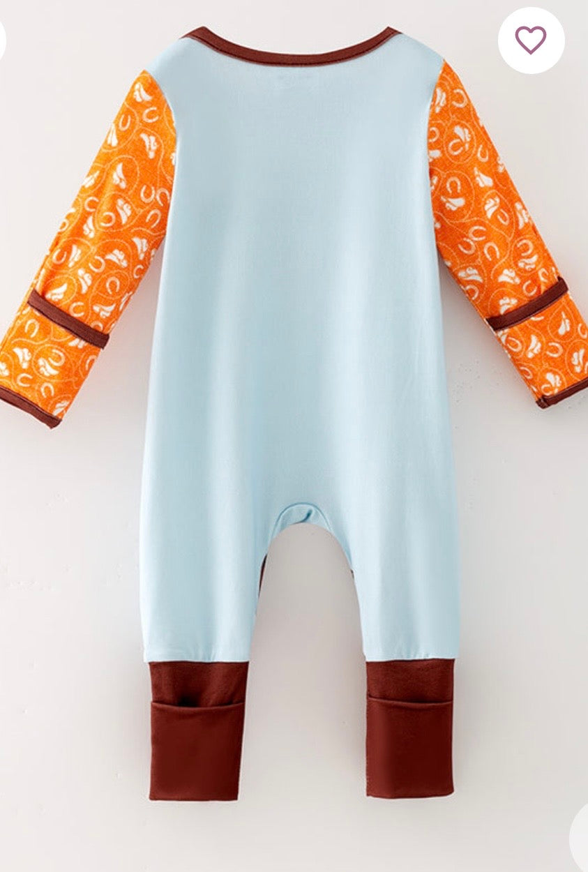 868 Little Buckaroo Romper