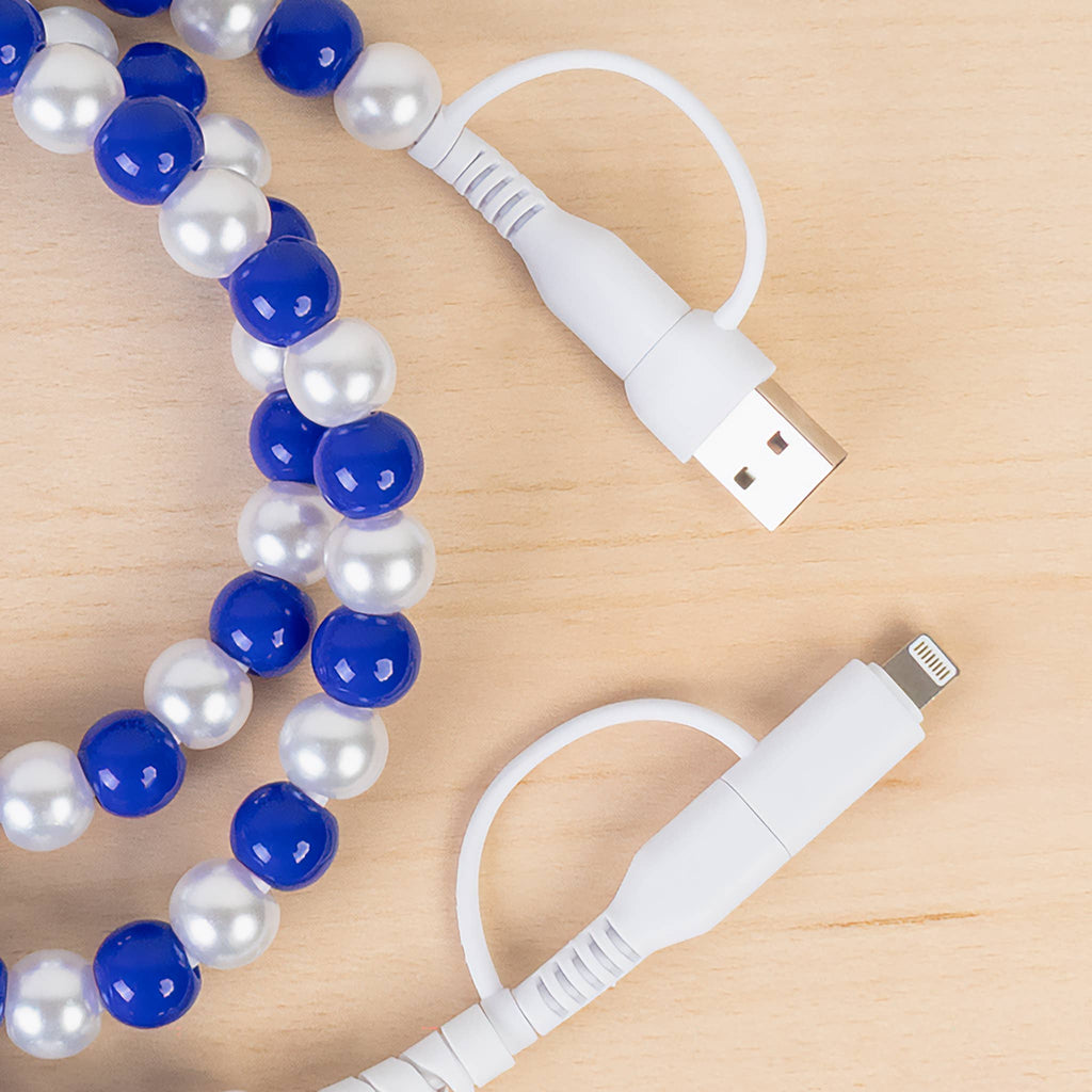 4-in-1 Beaded Charging Cable