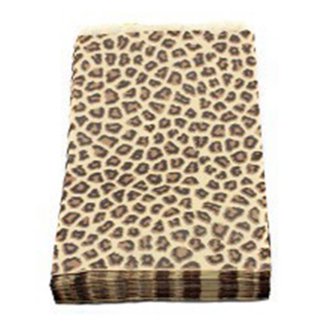 Jewelry Cheetah Print Paper Bags