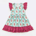 Item 354-Pink mint Ruffle