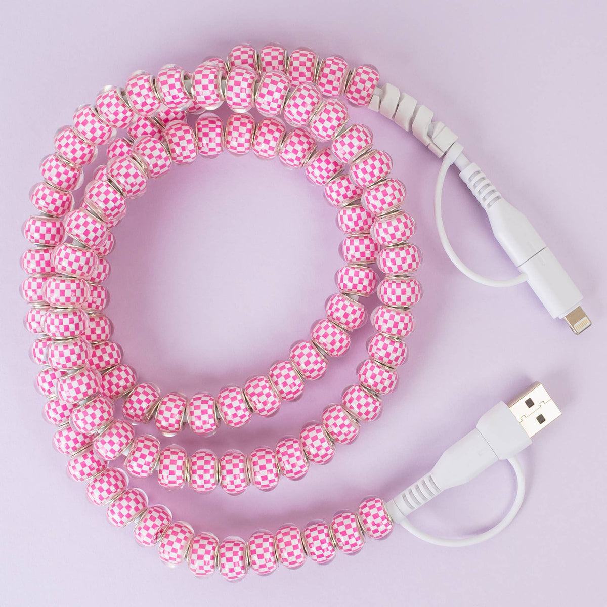 4-in-1 Beaded Charging Cable