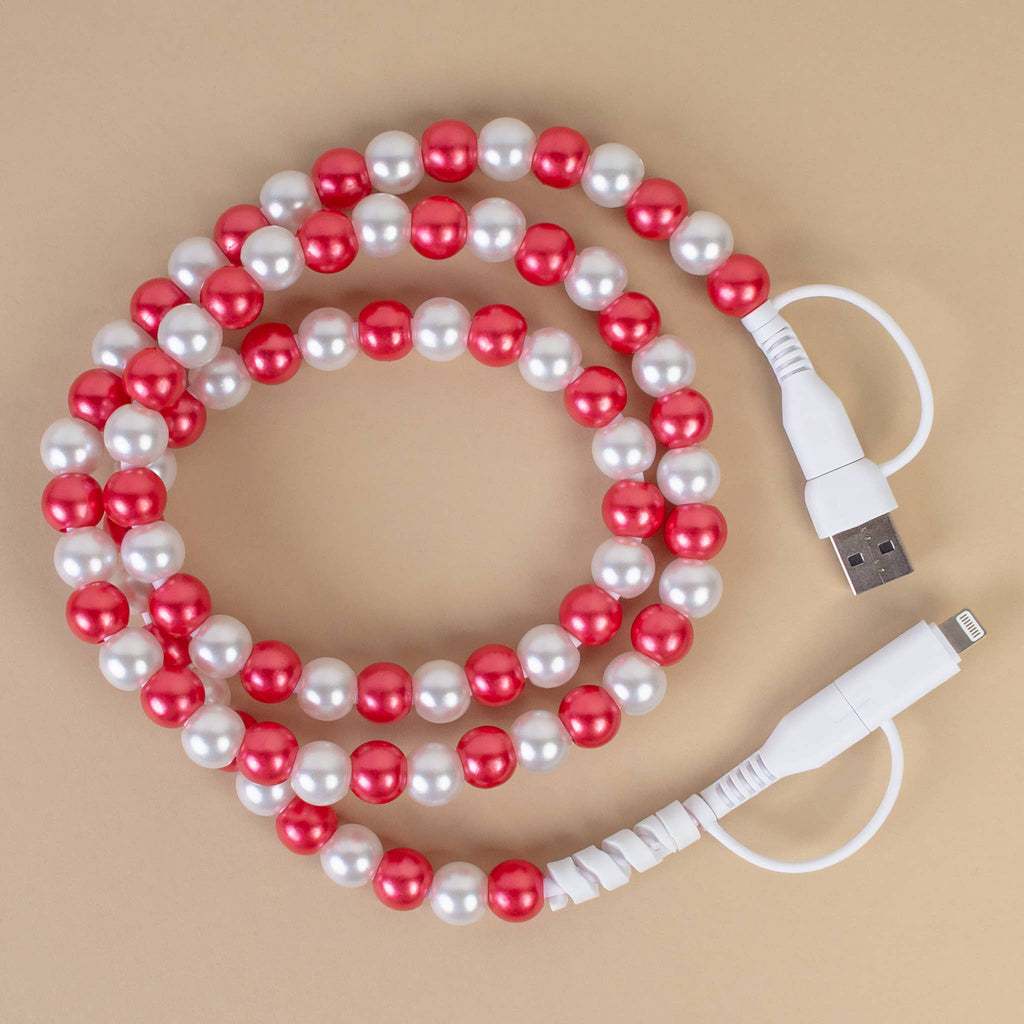 4-in-1 Beaded Charging Cable
