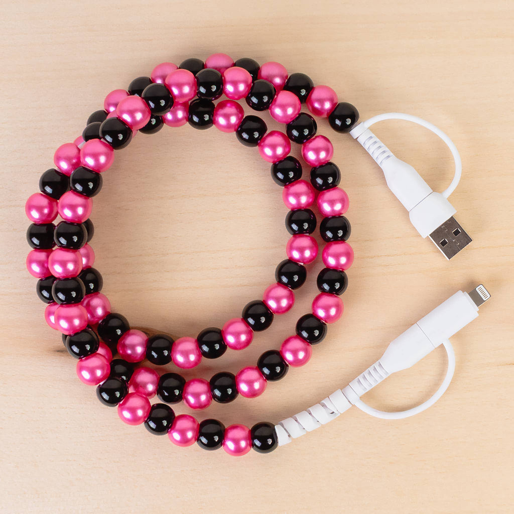 4-in-1 Beaded Charging Cable