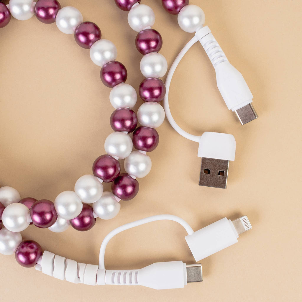 4-in-1 Beaded Charging Cable