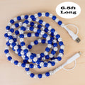 4-in-1 Extra Long Beaded Charging Cable