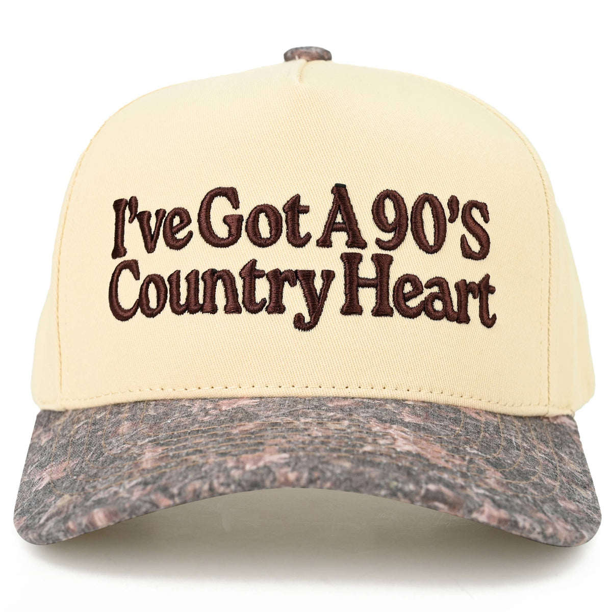 C.C I'VE GOT A 90'S COUNTRY HEART Two Tone Trucker Hat