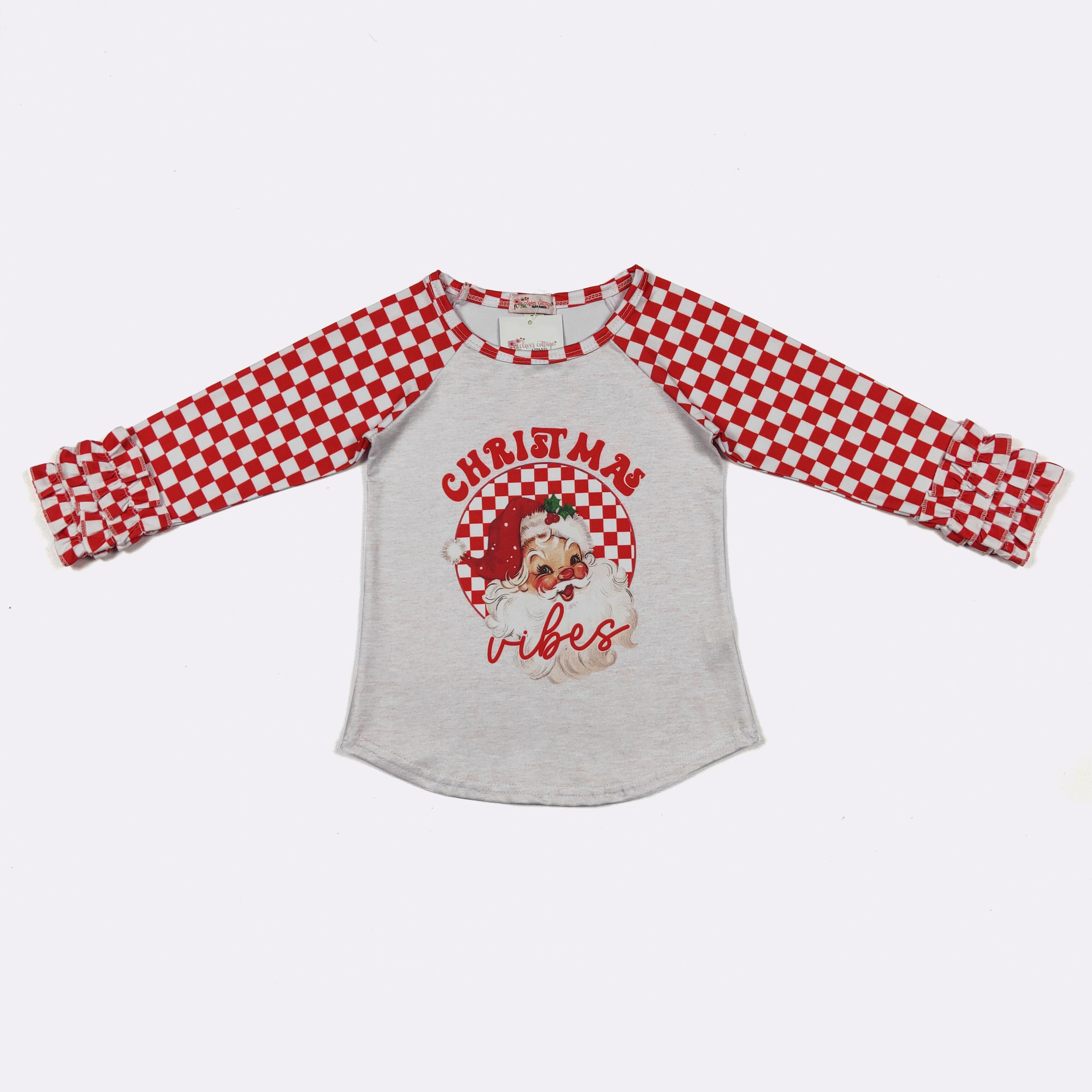 445 Christmas Vibes Raglan